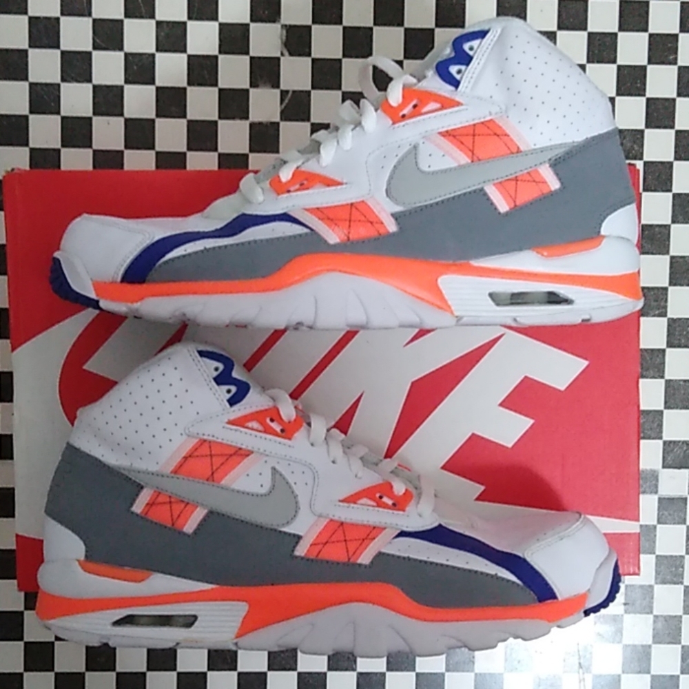 Air Trainer SC High White/Light Zen Grey